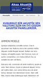 Mobile Screenshot of akustikpanelizmir.com